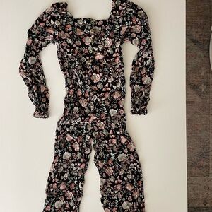 Art Class Textured Floral Fabric